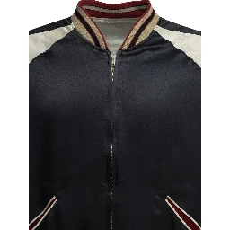 "Oriental" Reversible bomber jacket