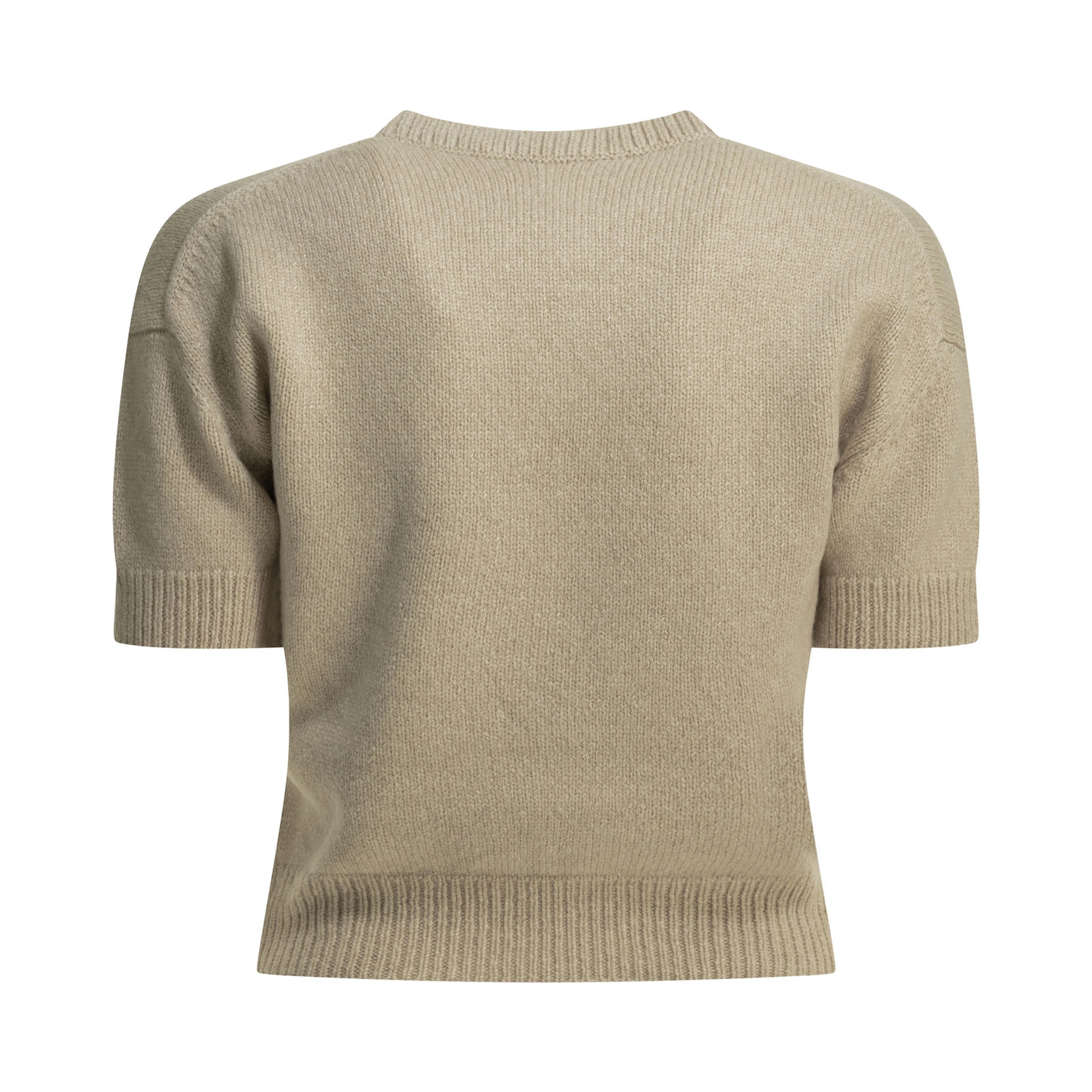 "Golden" crew-neck sweater
