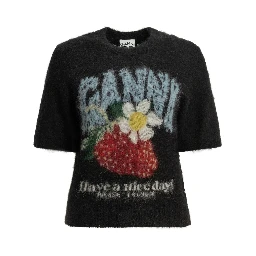 "Strawberry" Crew-neck sweater