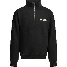 "Le Camionneur Gros Grain" Half Zip Sweatshirt