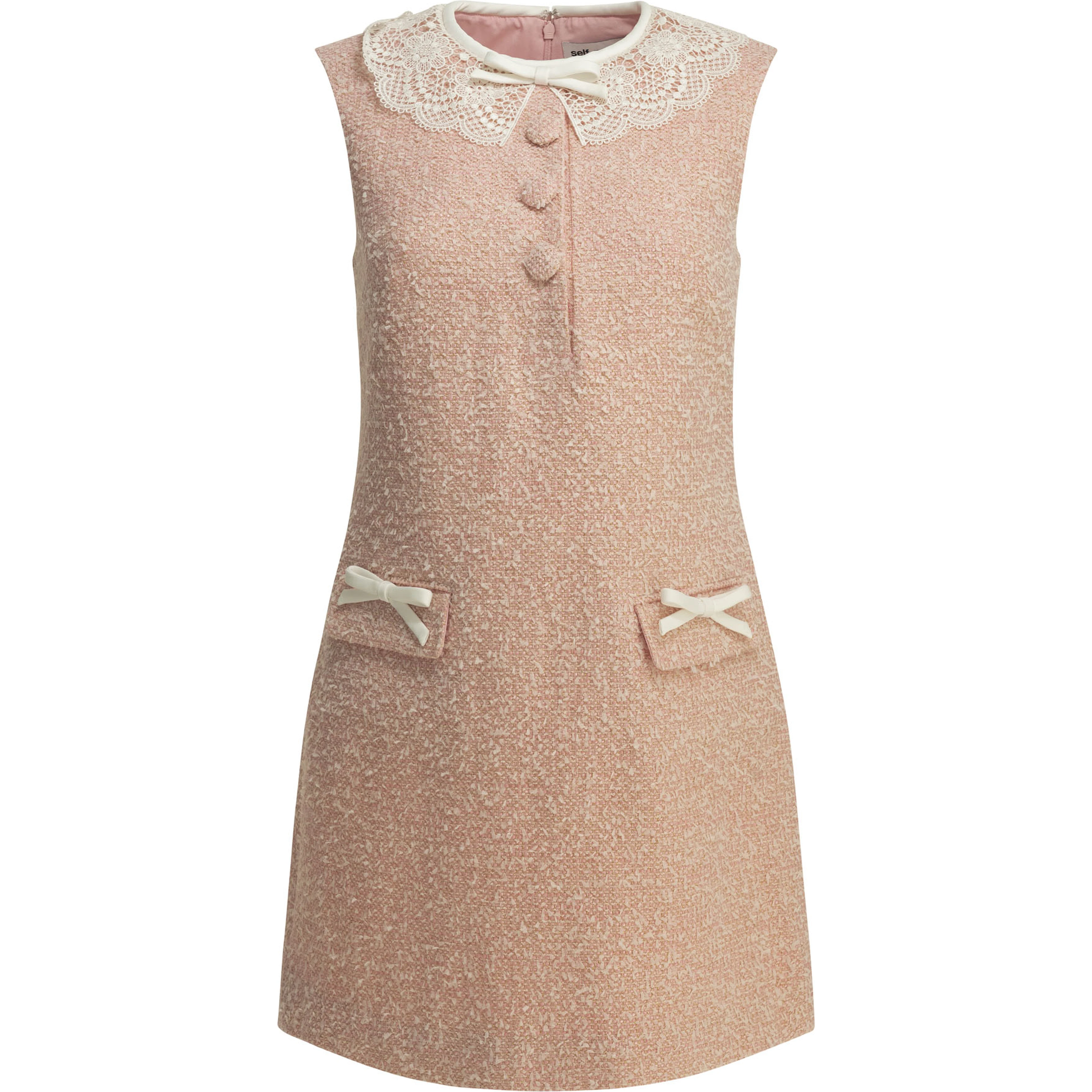 Short bouclé dress