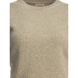 "Golden" crew-neck sweater