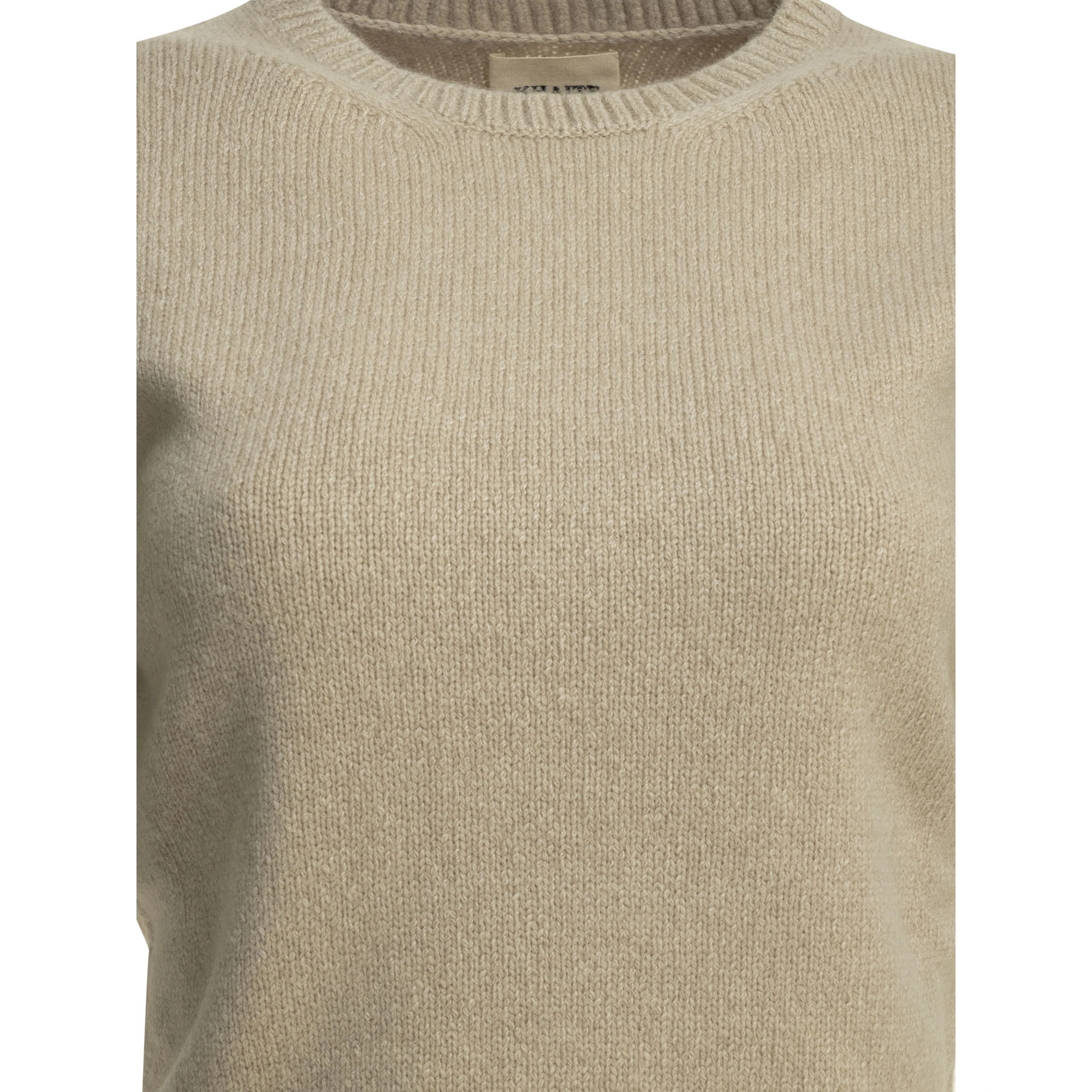 "Golden" crew-neck sweater