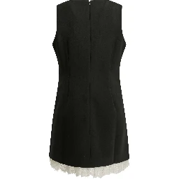 Short sheath dress with bow