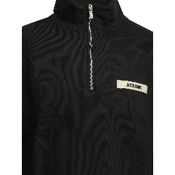 "Le Camionneur Gros Grain" Half Zip Sweatshirt