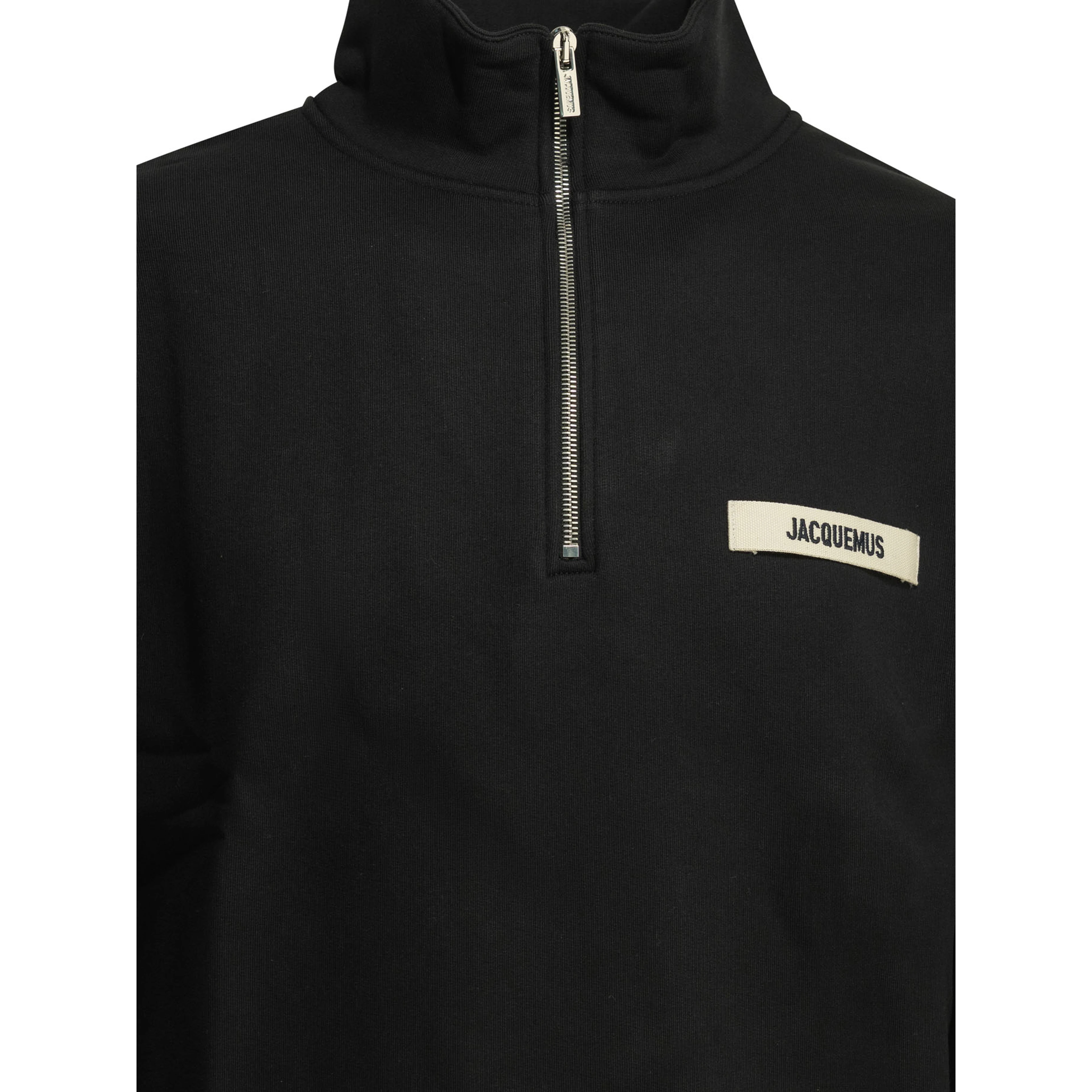 "Le Camionneur Gros Grain" Half Zip Sweatshirt