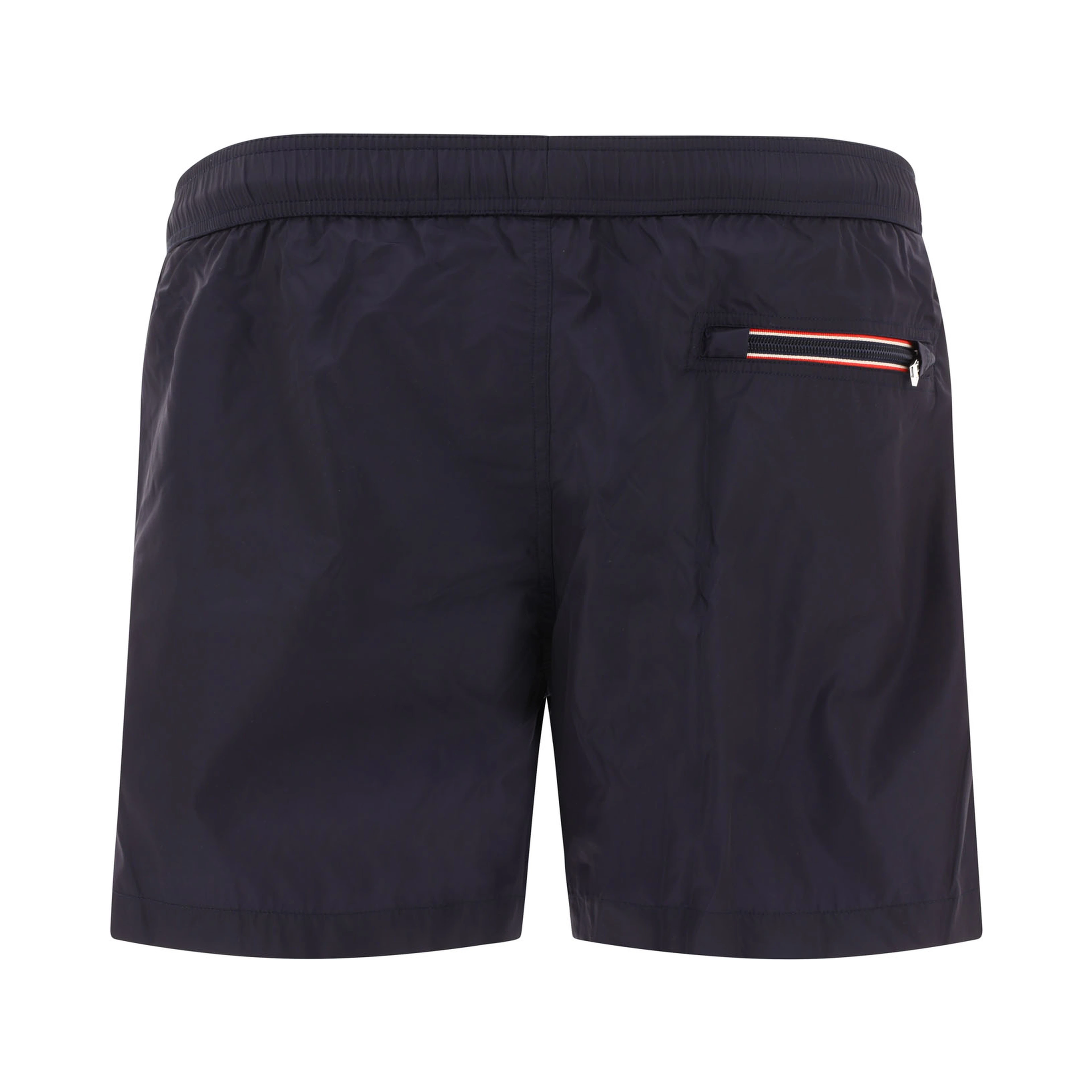 Swim shorts with logo patch