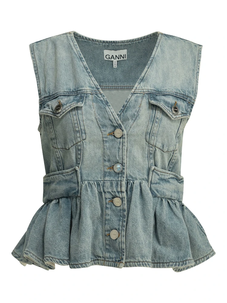 Denim vest