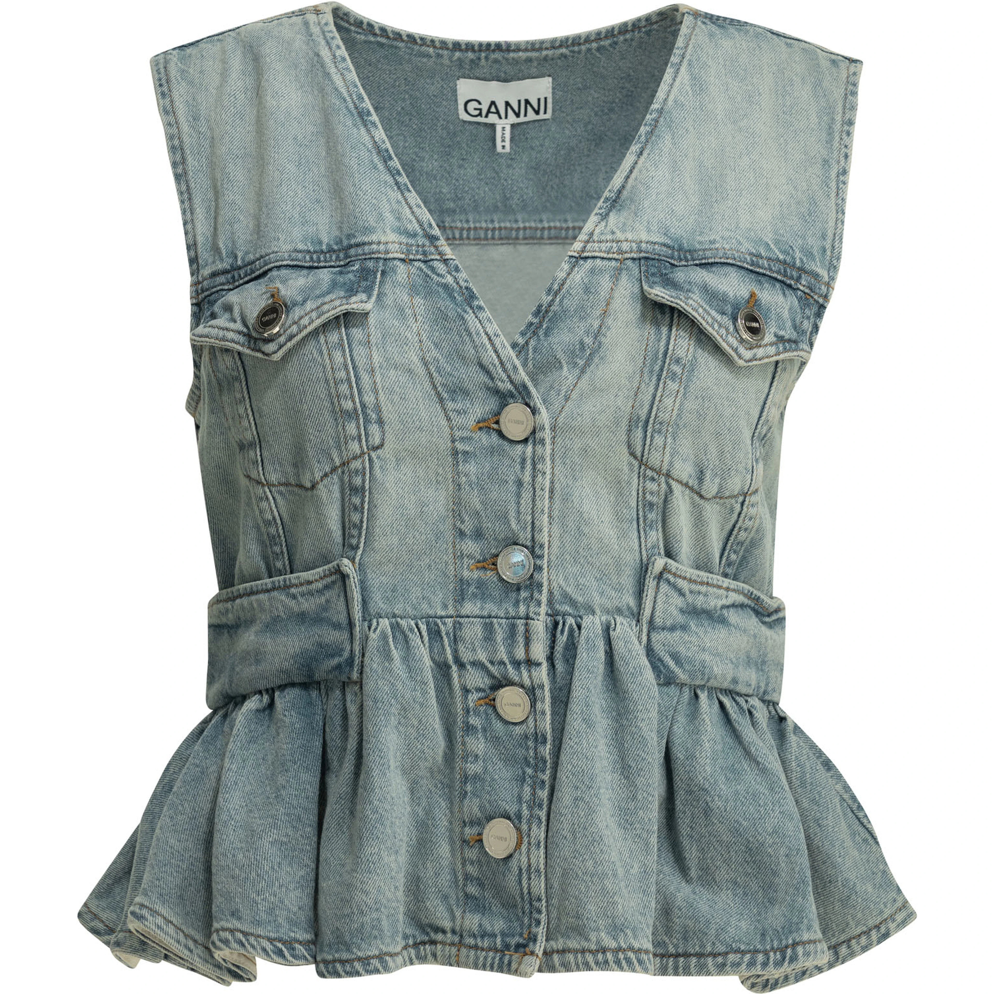 Denim vest