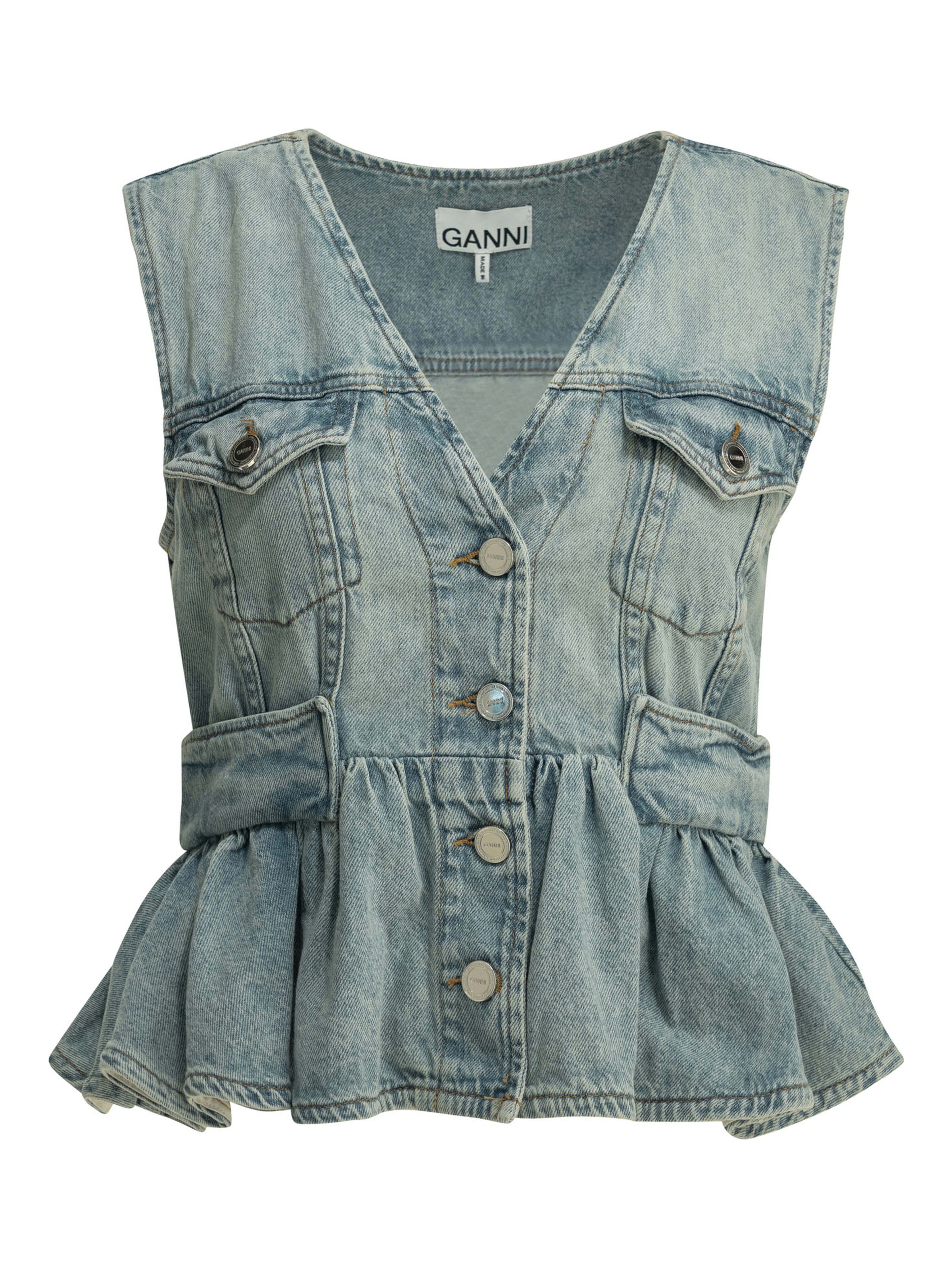 Denim vest