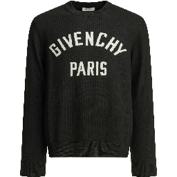 "Couture Seam" Crew-Neck Sweater