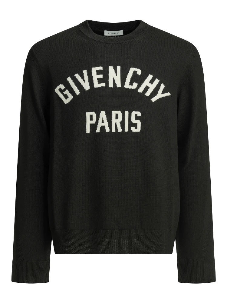 "Couture Seam" Crew-Neck Sweater