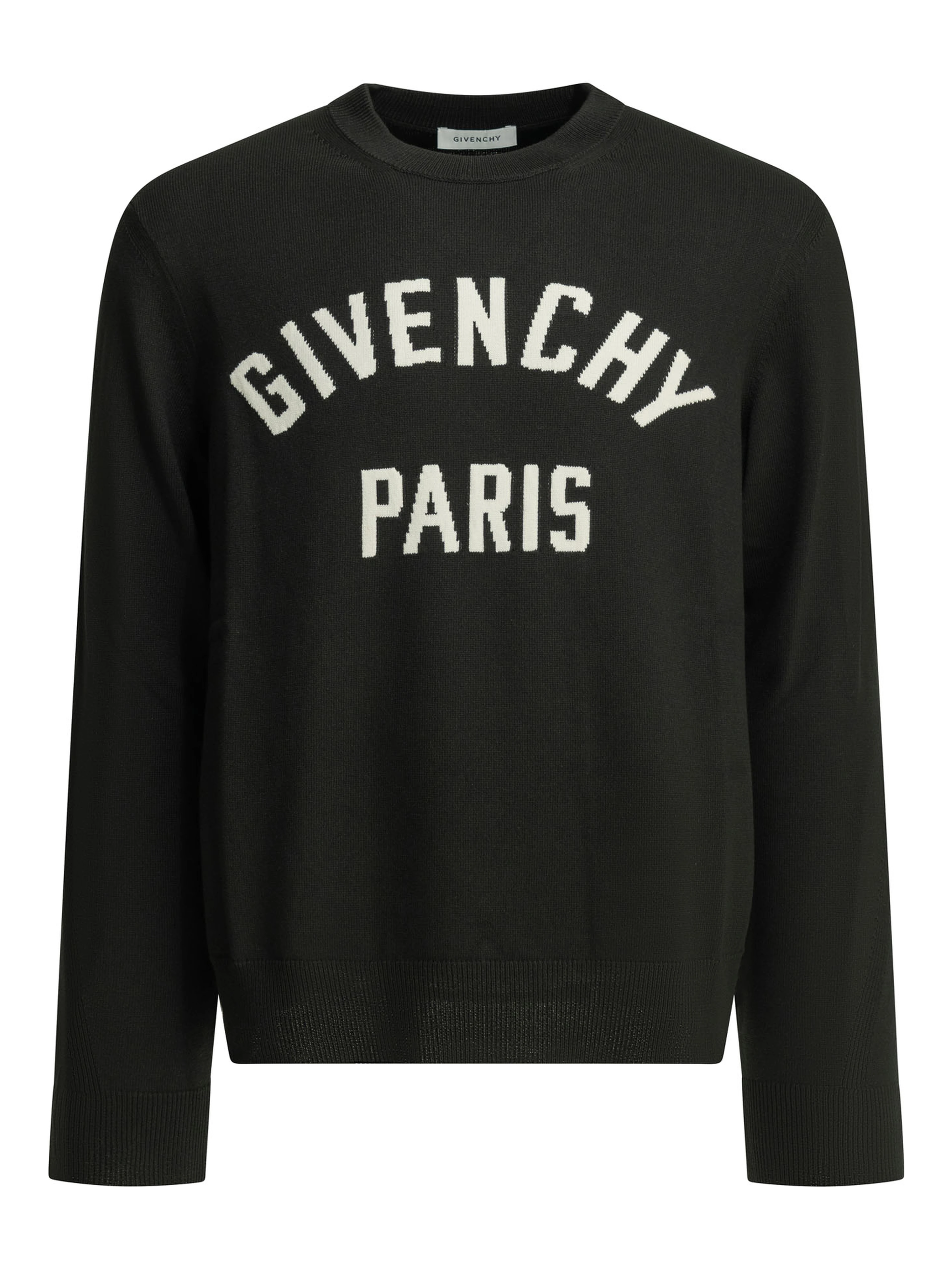 "Couture Seam" Crew-Neck Sweater