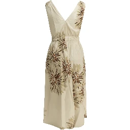 "Bloom Print" Midi Dress