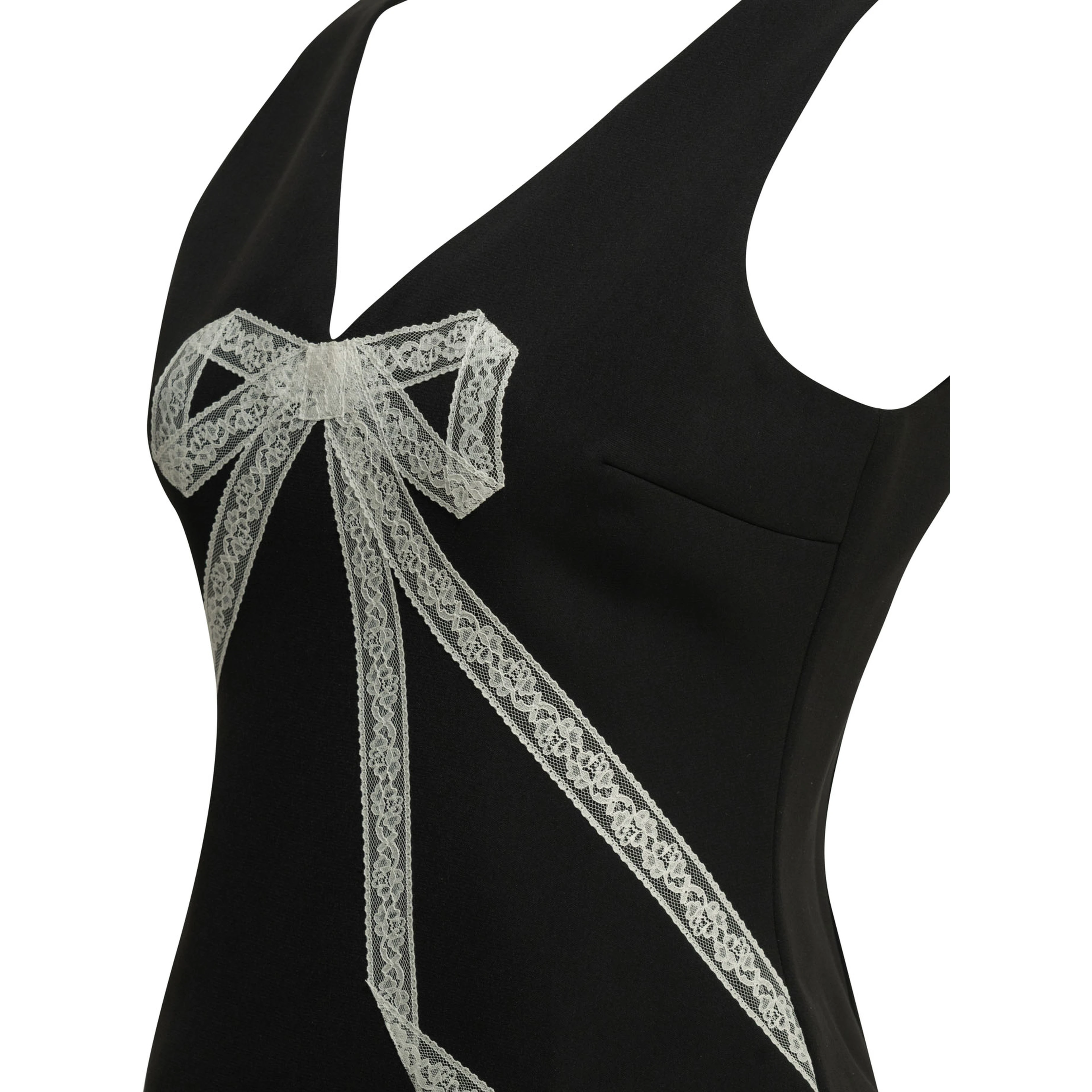 Short sheath dress with bow