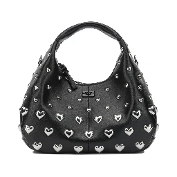 "Mini Hobo Heart" Small Handbag