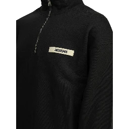 "Le Camionneur Gros Grain" Half Zip Sweatshirt