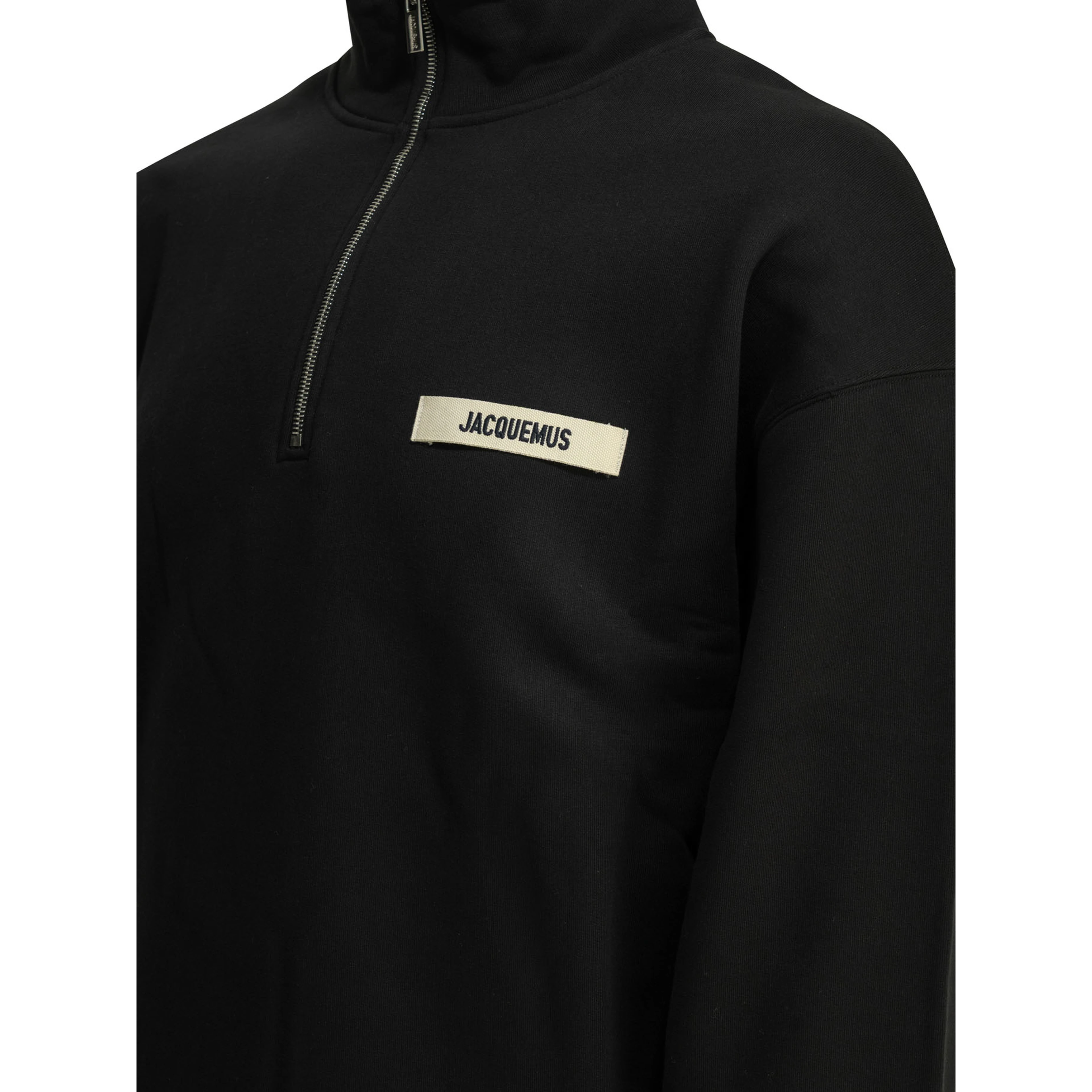 "Le Camionneur Gros Grain" Half Zip Sweatshirt