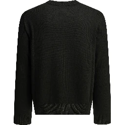 "Couture Seam" Crew-Neck Sweater