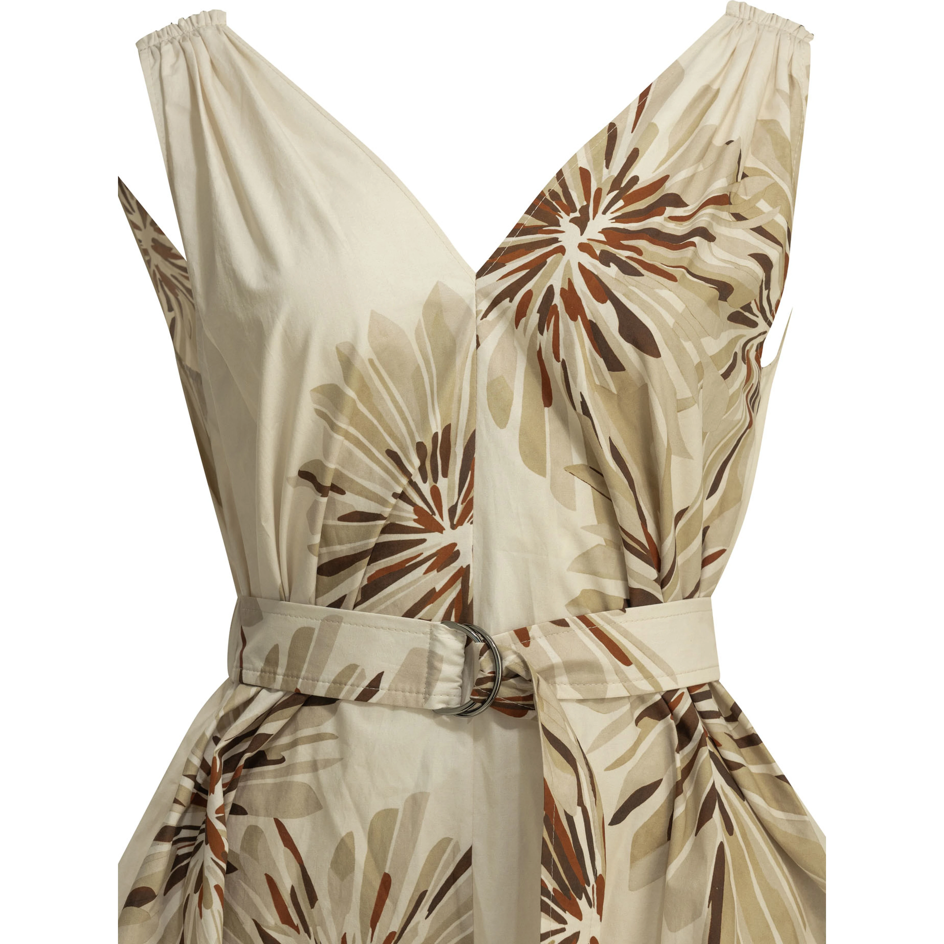 "Bloom Print" Midi Dress