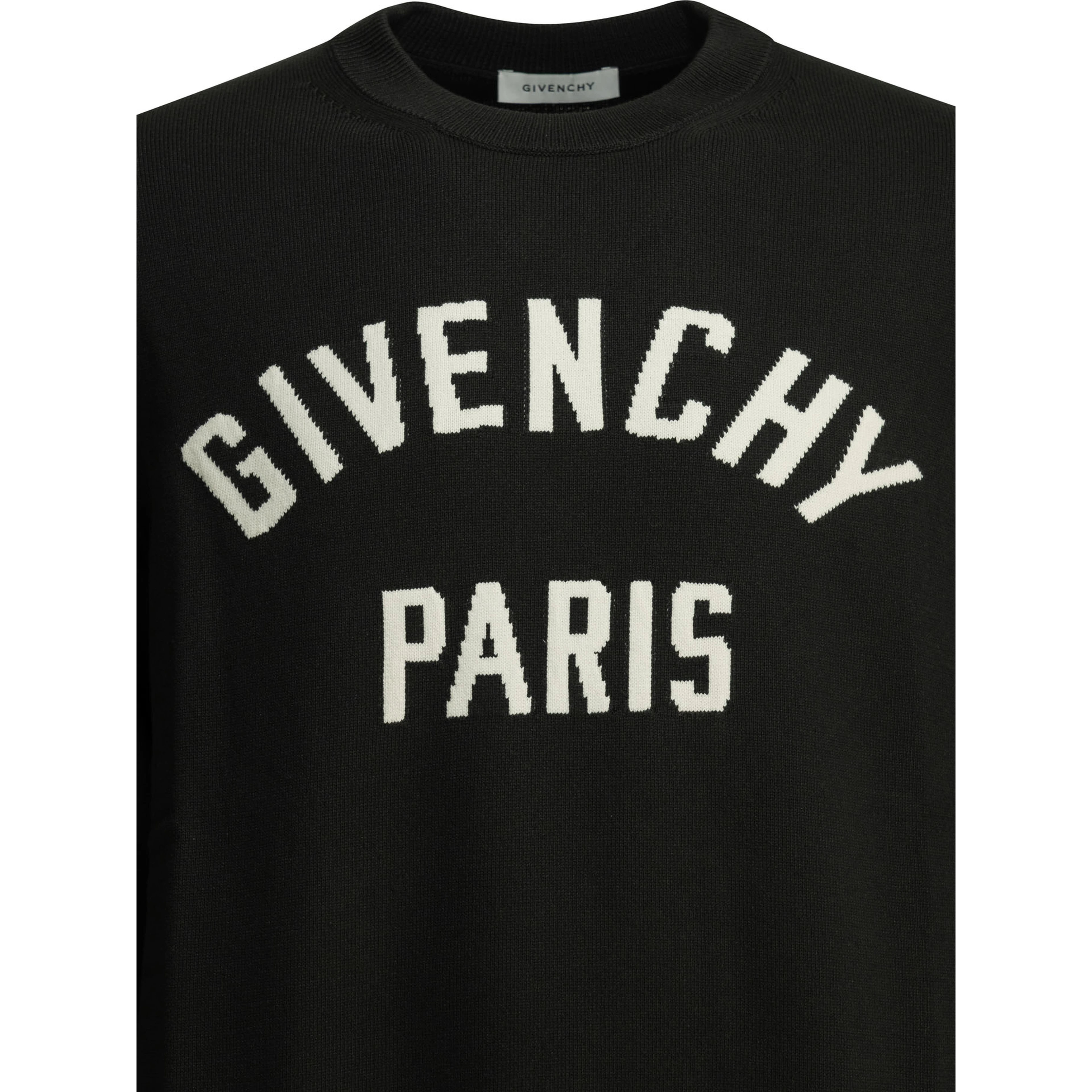 "Couture Seam" Crew-Neck Sweater