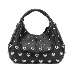 "Mini Hobo Heart" Small Handbag