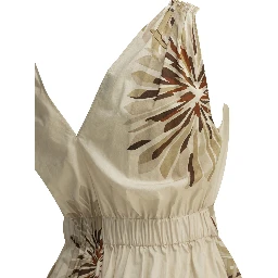 "Bloom Print" Midi Dress