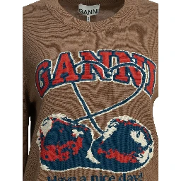 "Cherry" crewneck sweater