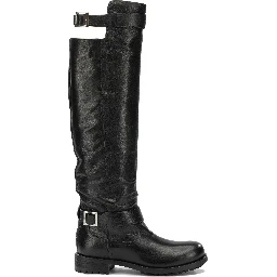 "Biker" Knee-High Boots