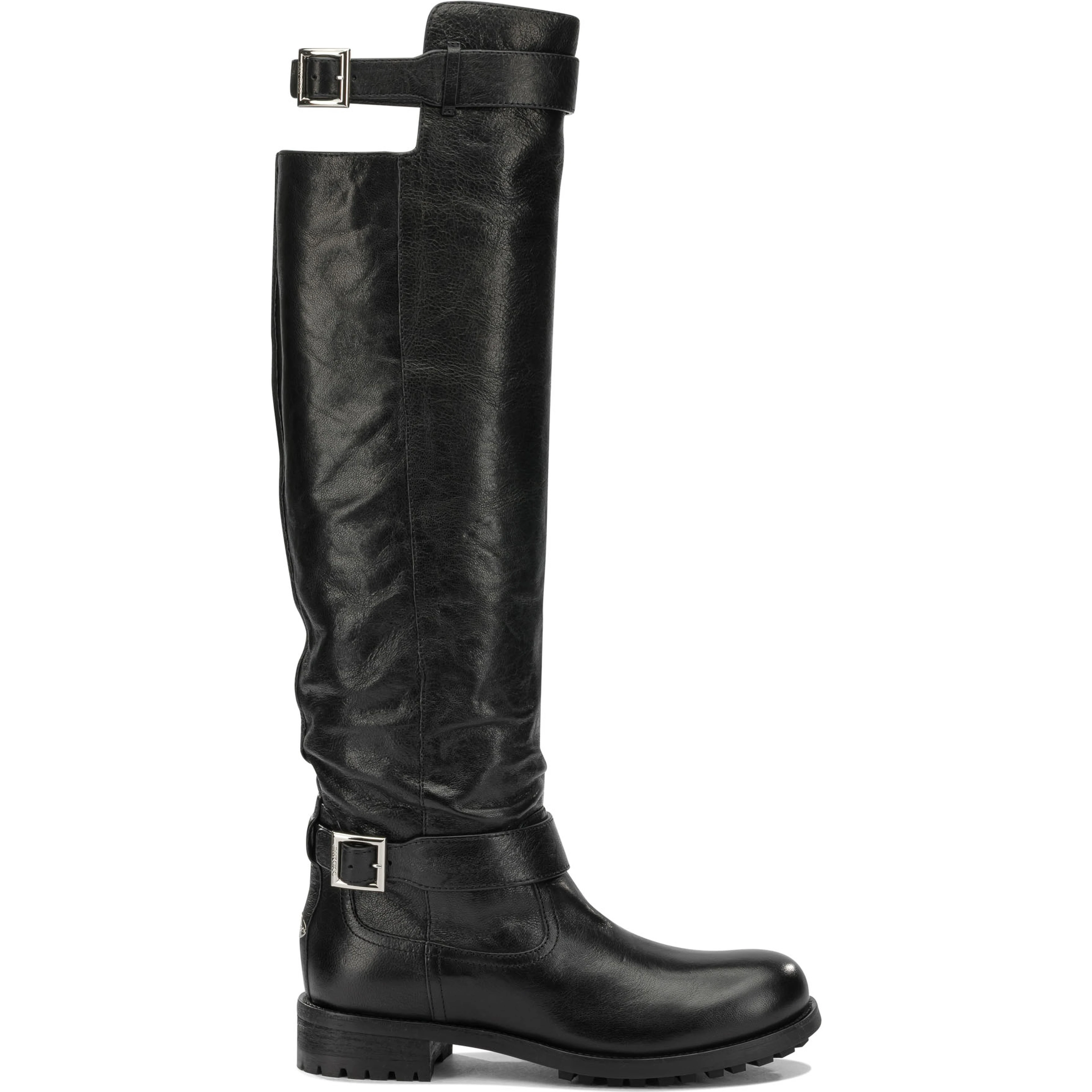 "Biker" Knee-High Boots