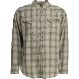 Casual plaid shirt