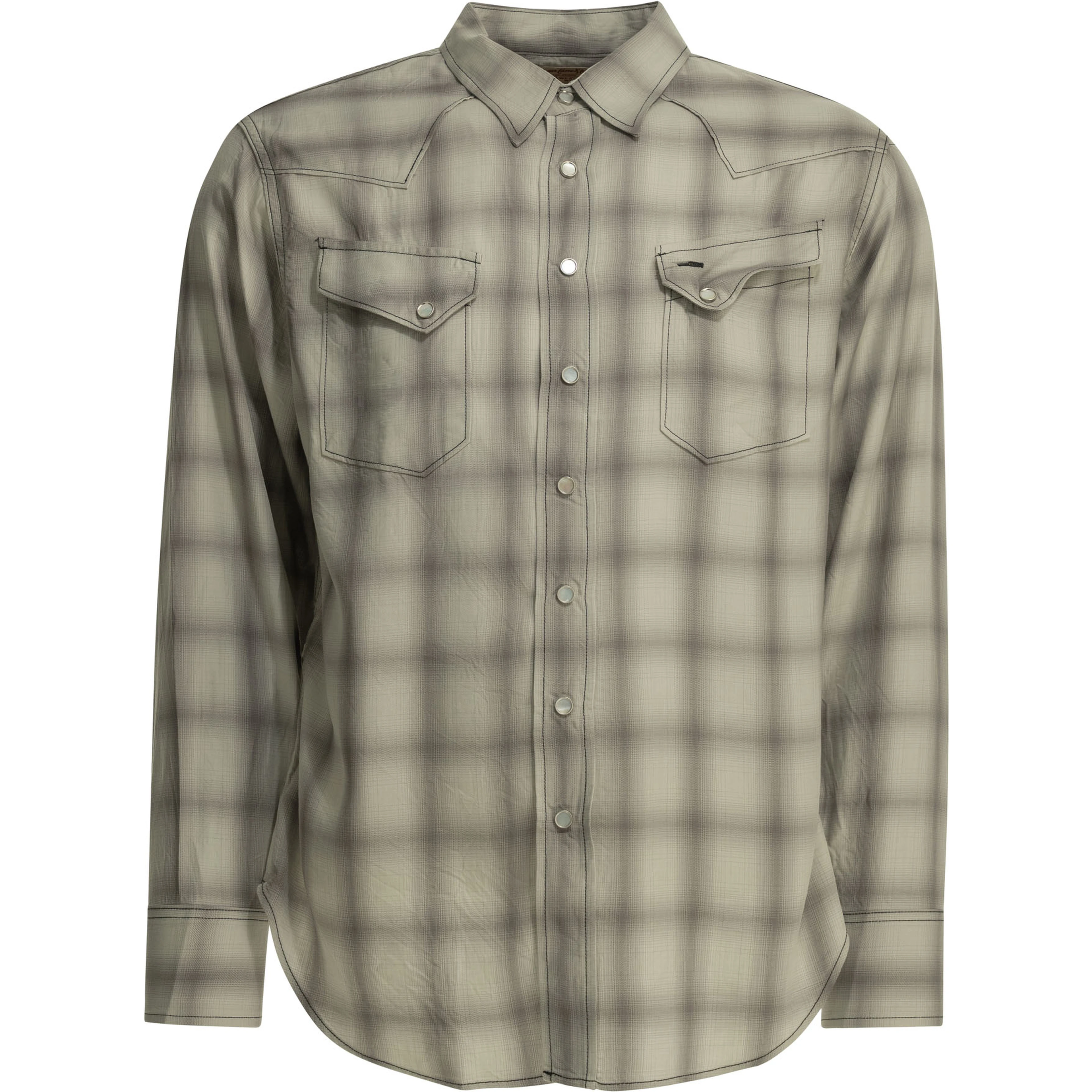 Casual plaid shirt