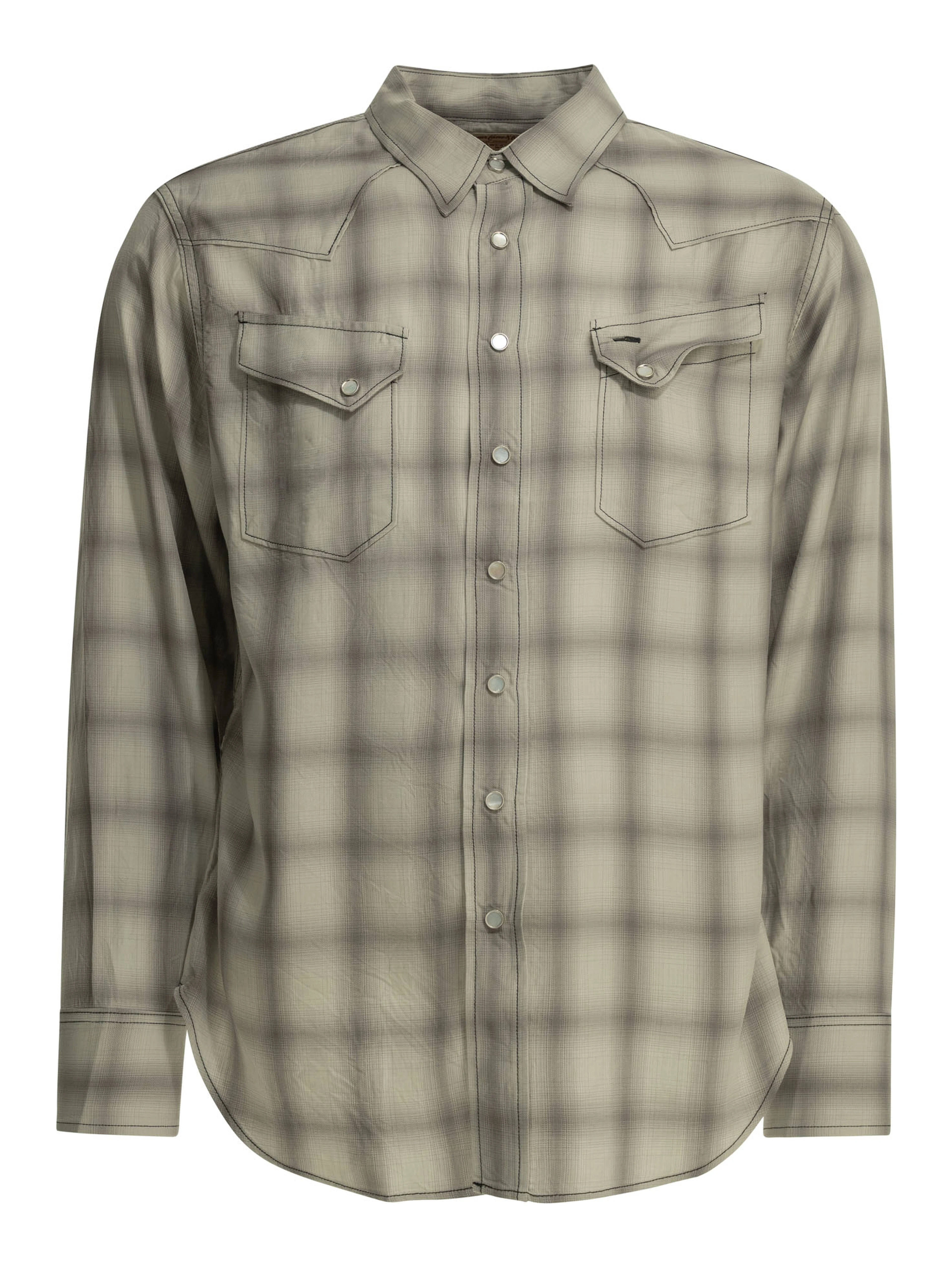 Casual plaid shirt