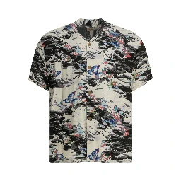 "Butterfly Splash" Casual Shirt