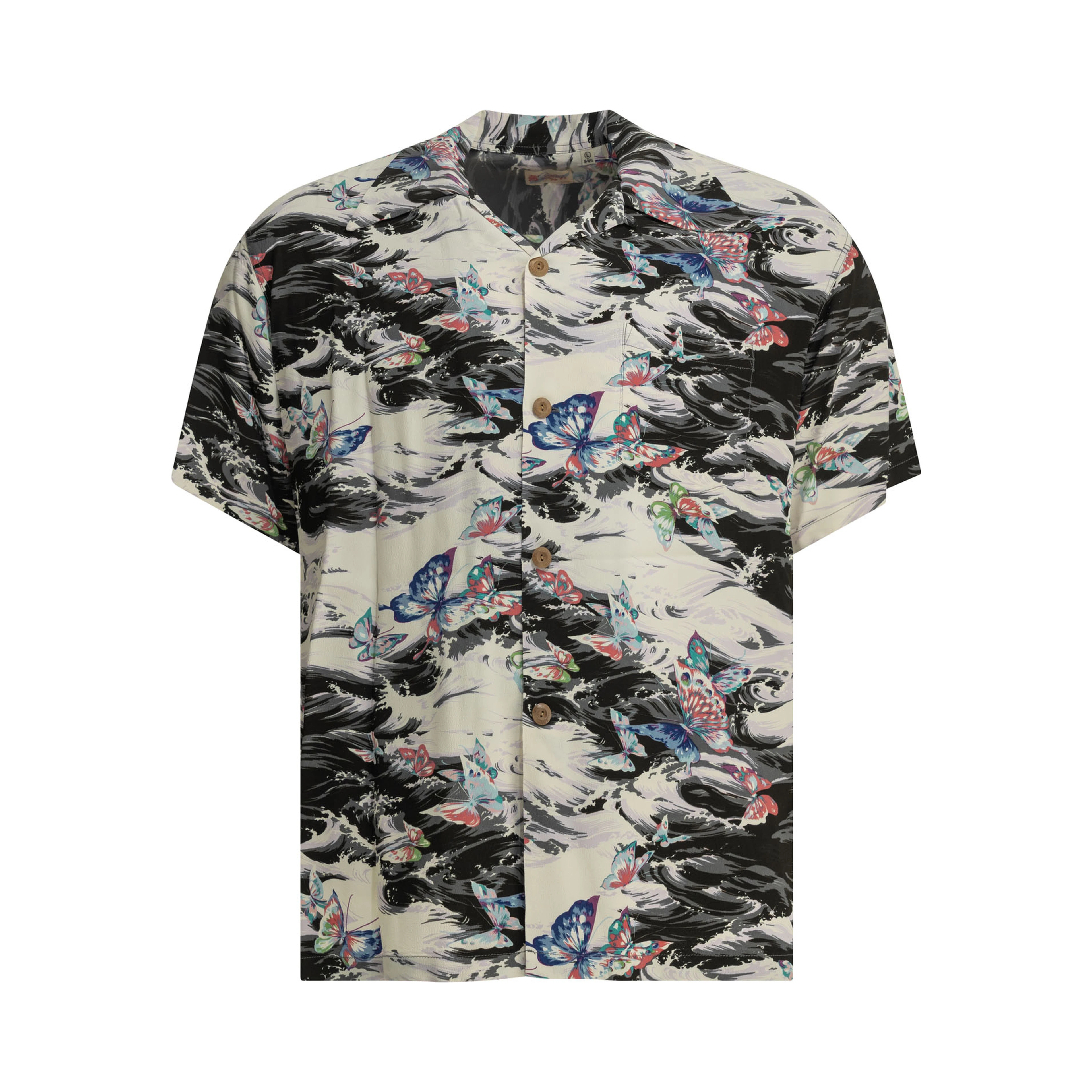 "Butterfly Splash" Casual Shirt