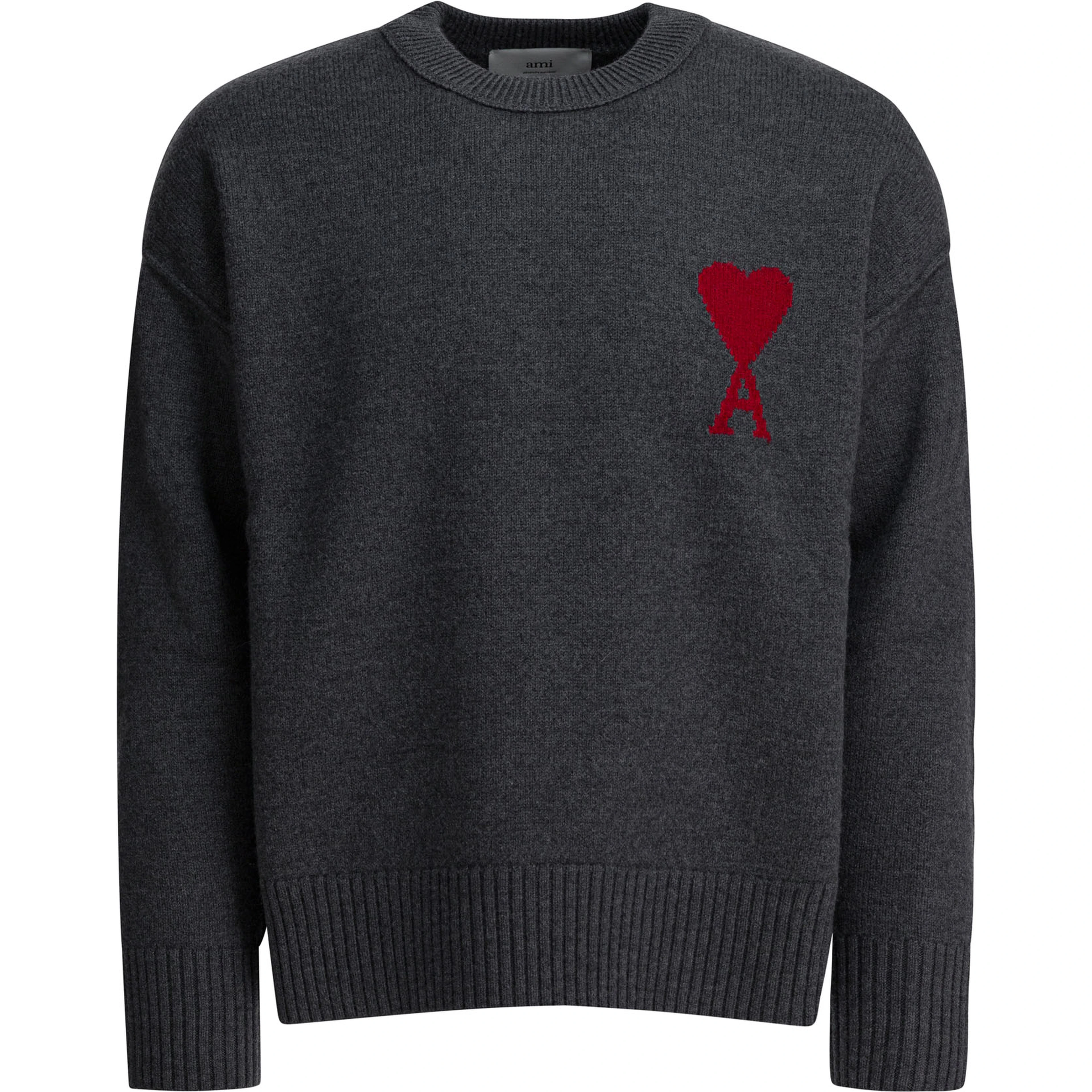 "Ami de Coeur" Crew-Neck Sweater