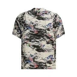 "Butterfly Splash" Casual Shirt