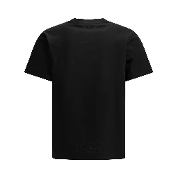 Crewneck T-shirt with appliqué