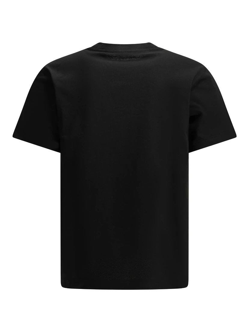 Crewneck T-shirt with appliqué