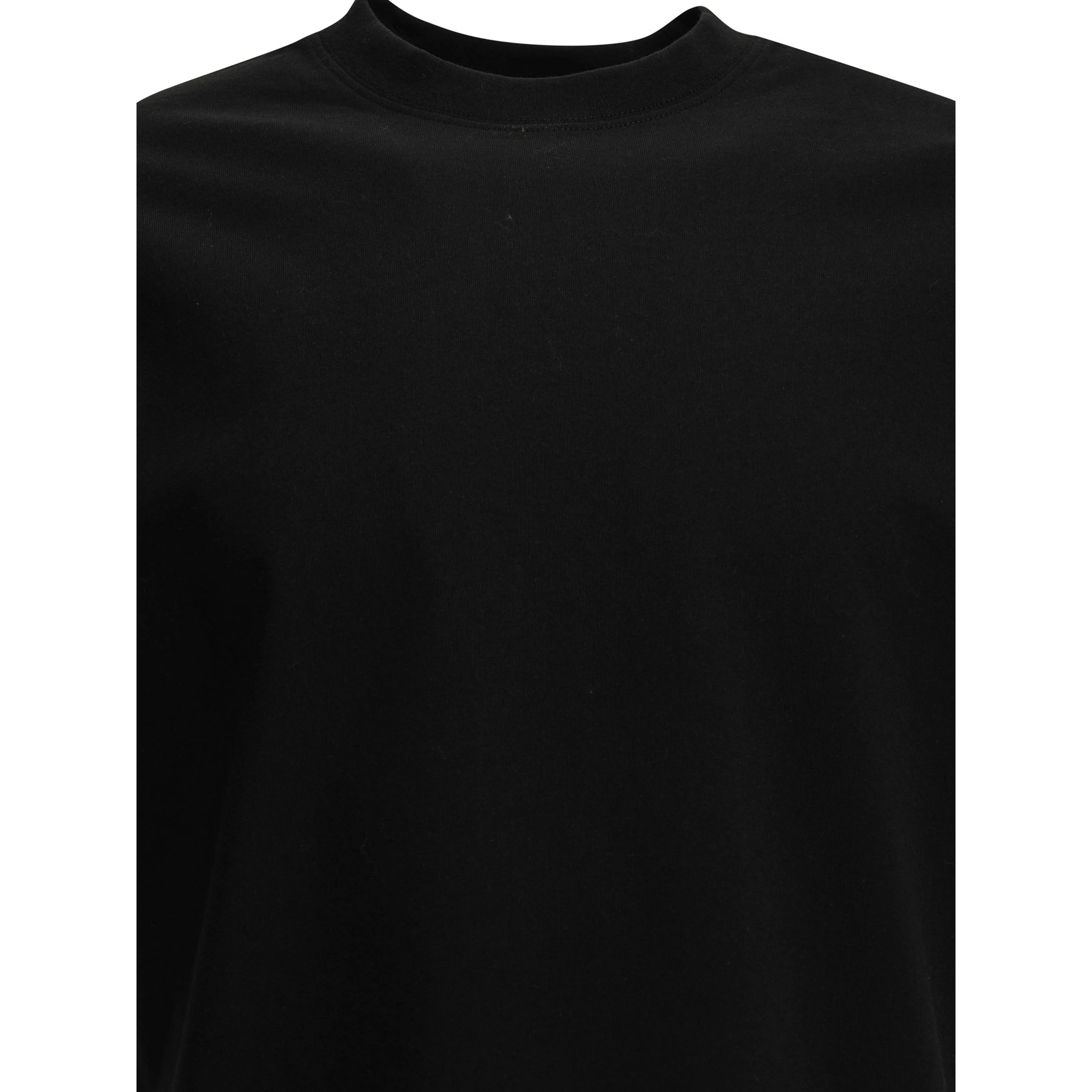 Crewneck T-shirt with appliqué