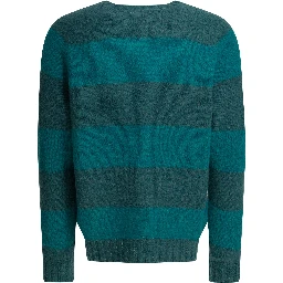 Wool crew neck sweater