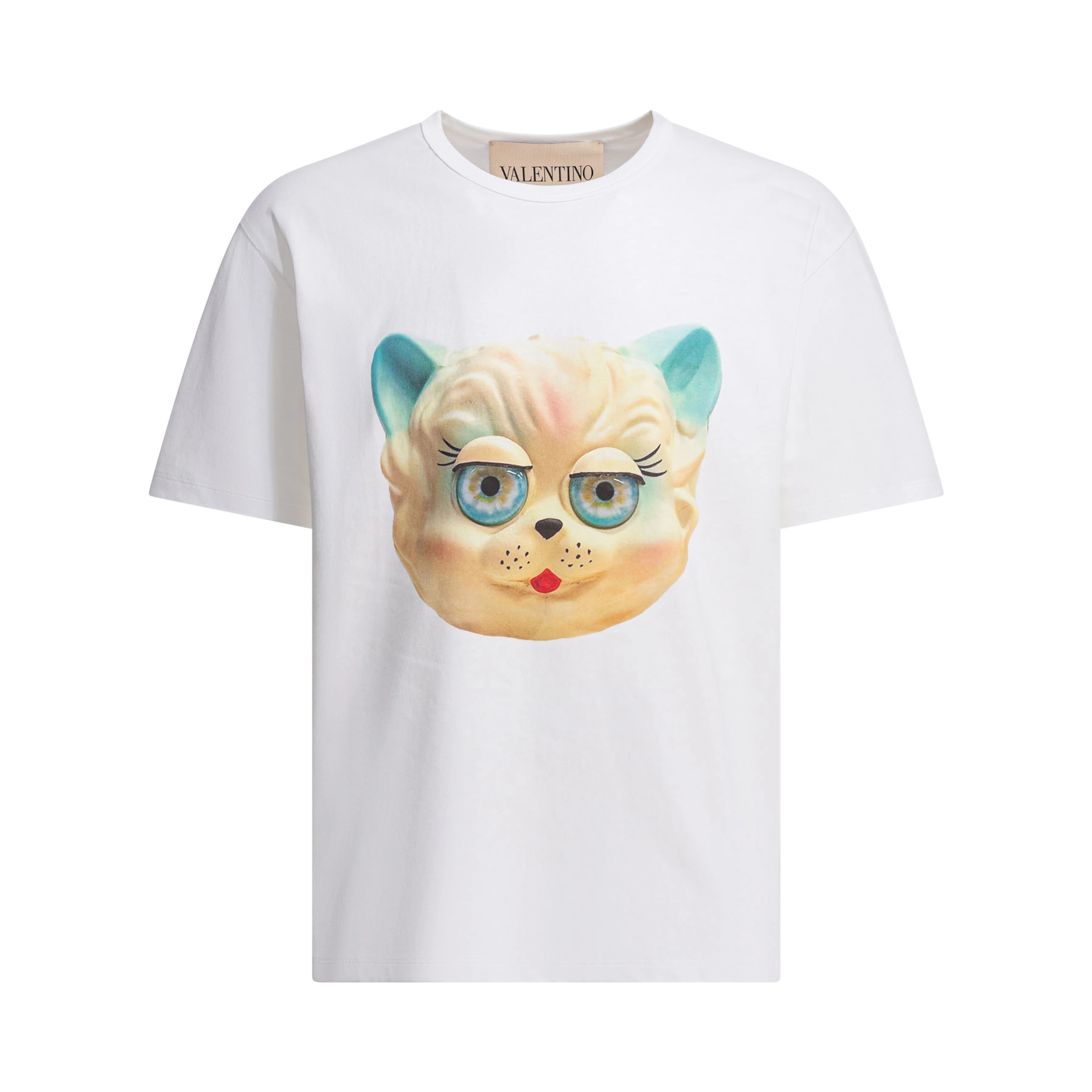 "Le Chat De La Maison" crew-neck T-shirt