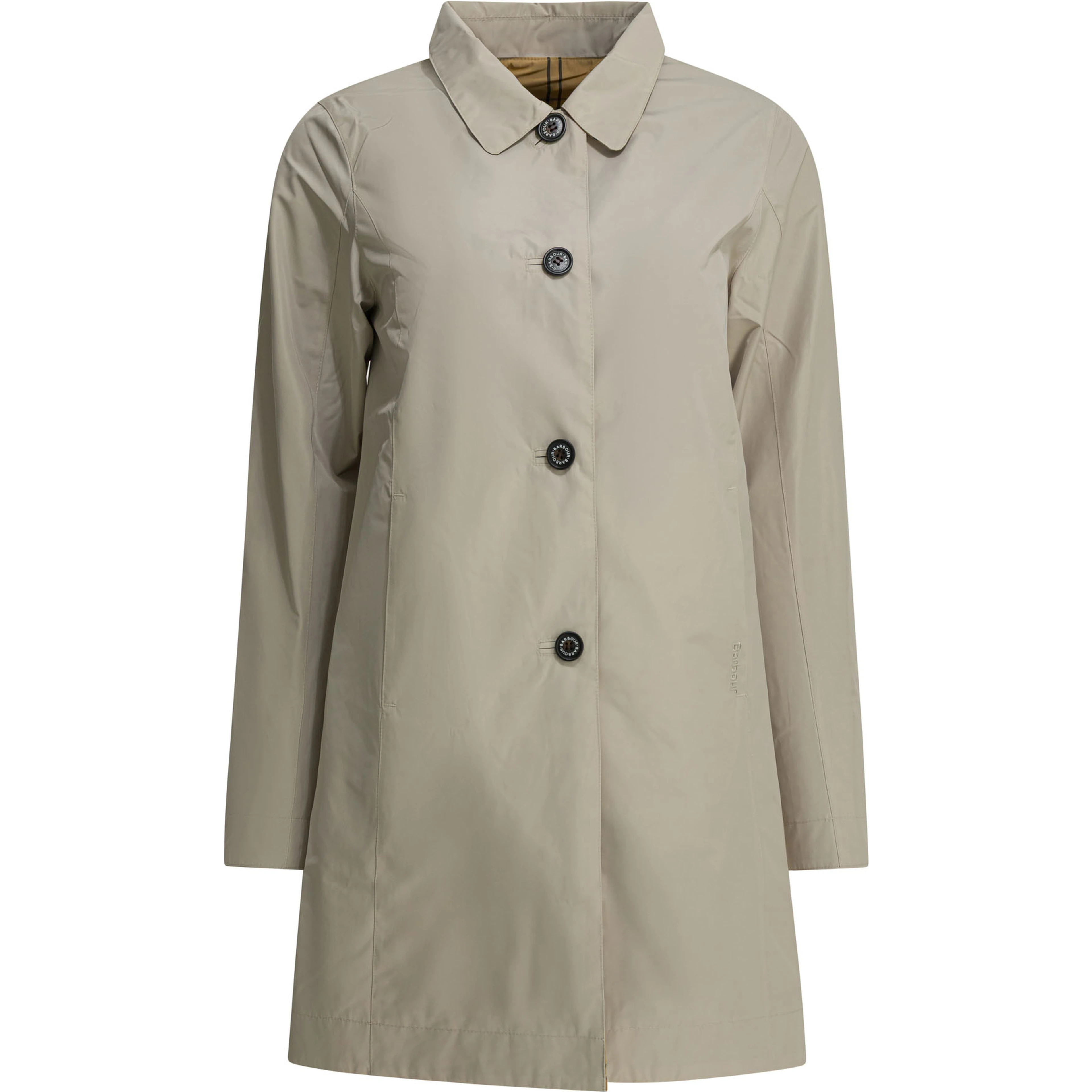 "Babbity" reversible raincoat jacket