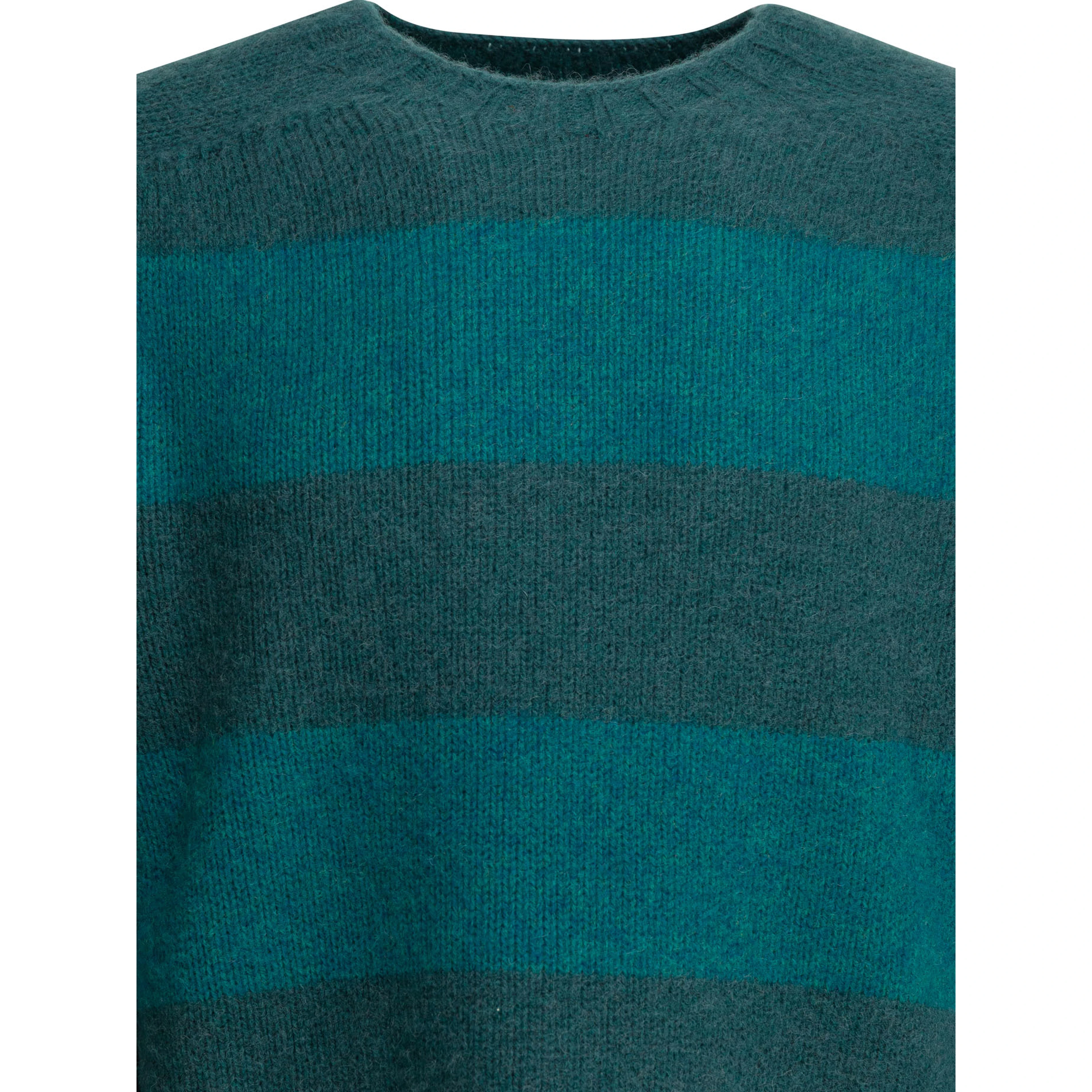 Wool crew neck sweater