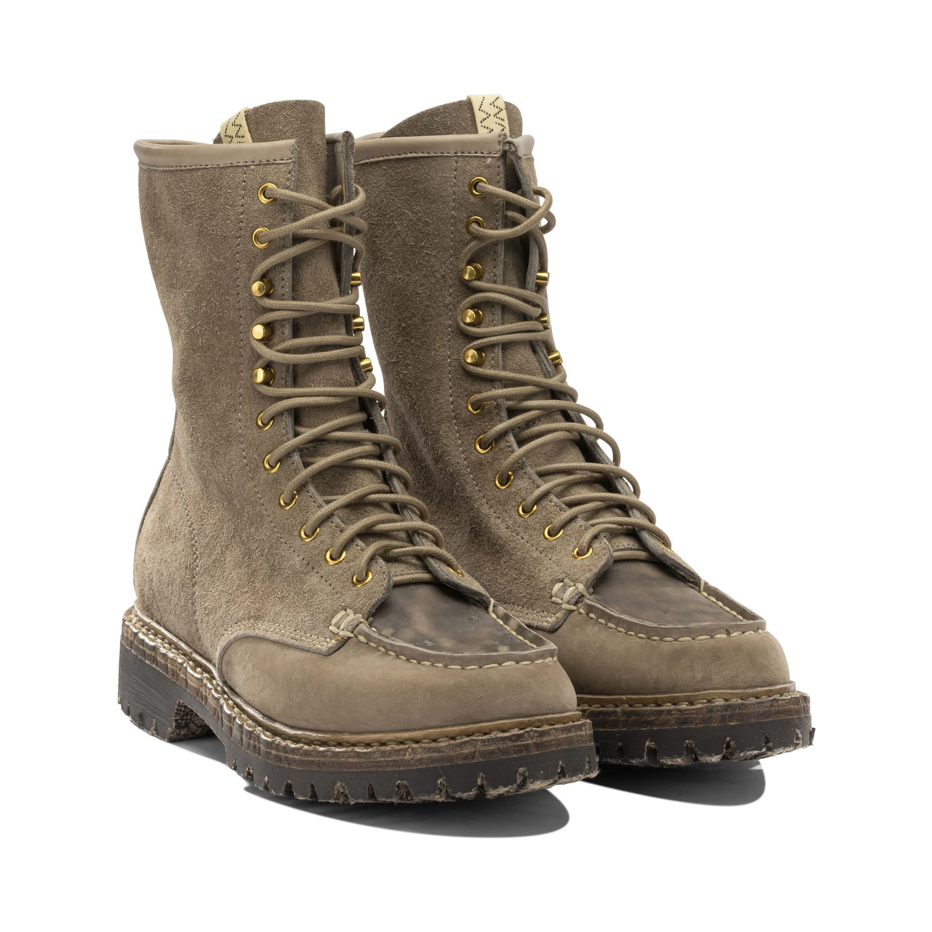 "Scout Moc-Folk" lace-up boots