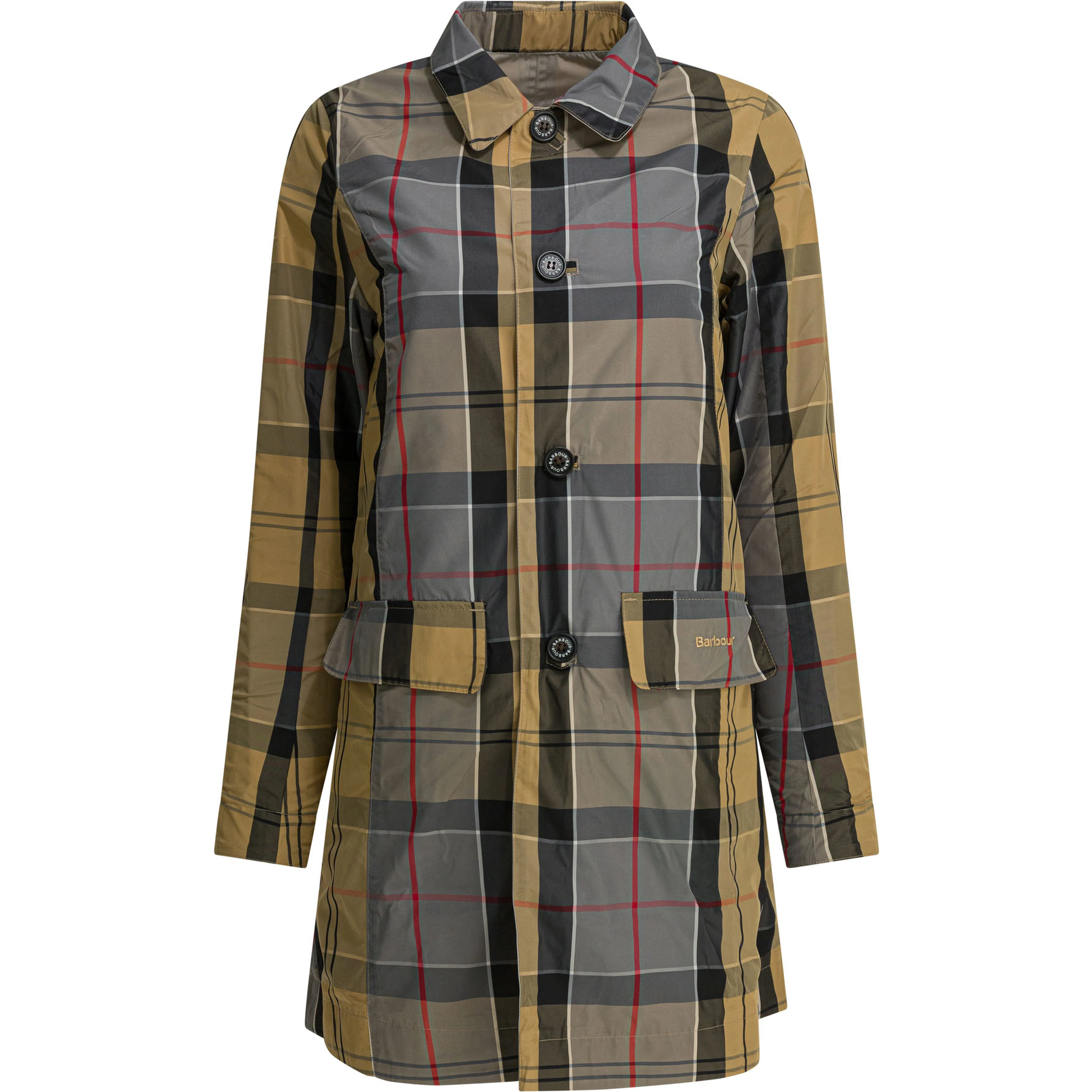 "Babbity" reversible raincoat jacket