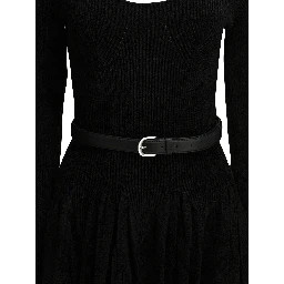 Knitted flared dress