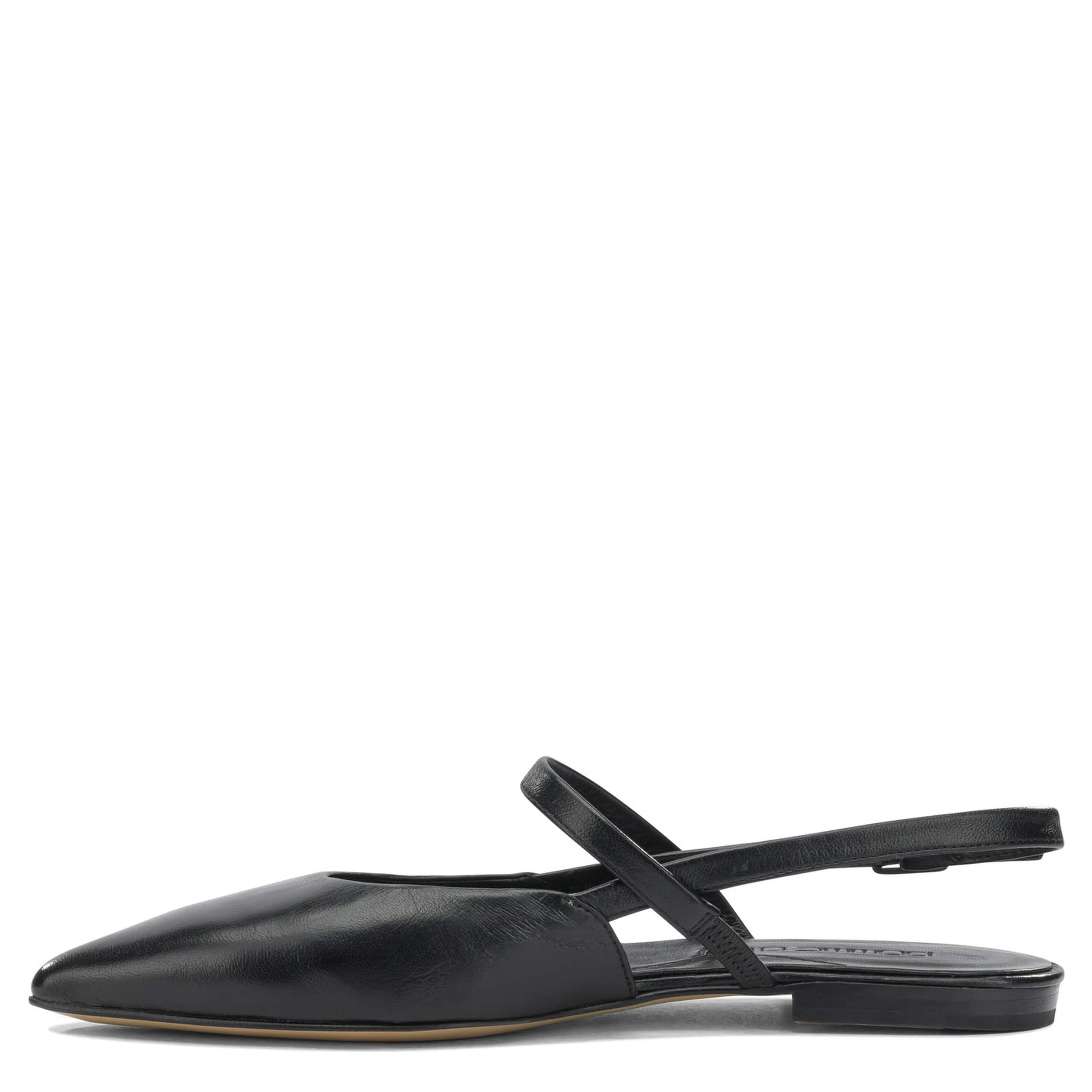 Ballerine slingback in pelle