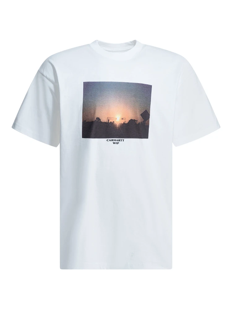 "Warm Views" crewneck T-shirt