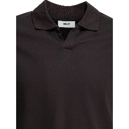 "Paul" buttonless polo shirt